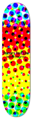 Abstract Color Halftone Dots