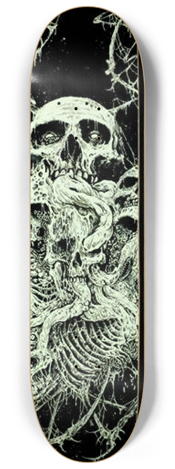 Skull 3 deck Skateboard Series #1
