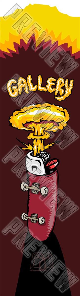 Firebomb street deck 7-1/2 Skateboard Deck