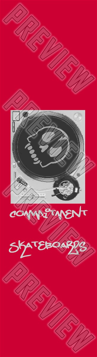 7-1/2 DJ Deck 7-1/2 Skateboard Deck