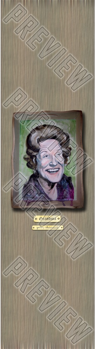 everybody loves Grandma 7-3/4 Skateboard Deck 