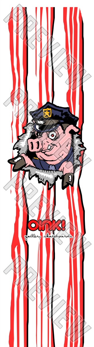 bacon ripper 7-3/4 Skateboard Deck 