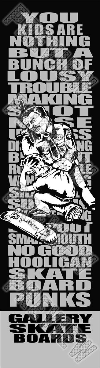 Abuse Of Power 8-1/4 Skateboard Deck