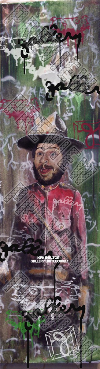 Kirk Shelton Canadian Bacon 8-1/4 Skateboard Deck