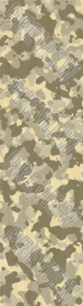 7-3/4 CamoDeck  7-3/4 Skateboard Deck 