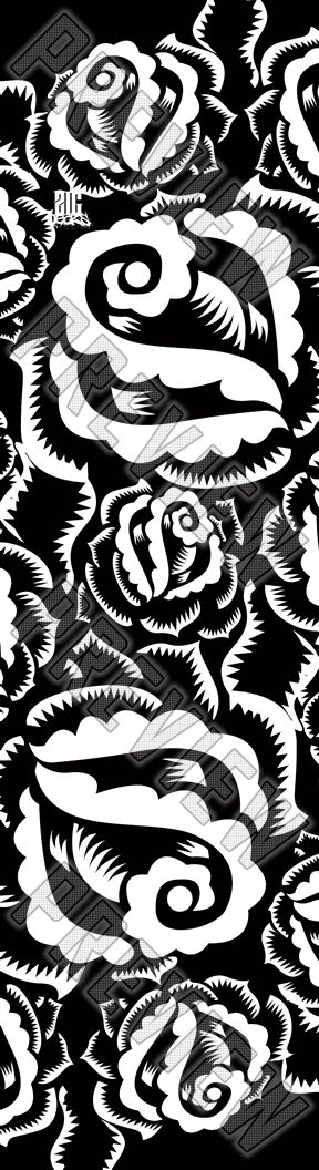 Jesse Rose old skool tattoo skateboard deck 8-1/4 Skateboard Deck