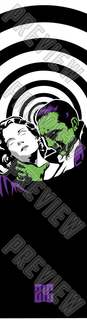 ZIGS DRACULA DECK - VAMPIRE Pro 8" Park Deck 8 Inch Skateboard Deck