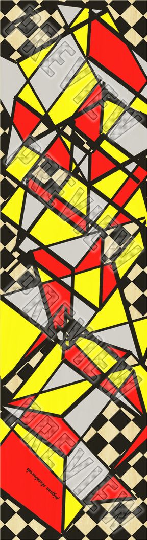 KaleidoSk8 - 8" 8 Inch Skateboard Deck