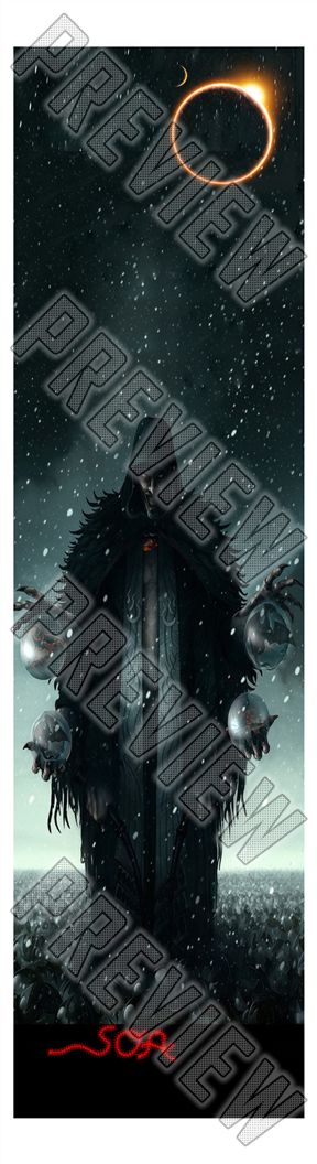 SOA's Dark Awakening 7-3/4 Skateboard Deck 