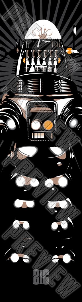 The Zach Robot Deck 7-3/4 Skateboard Deck 