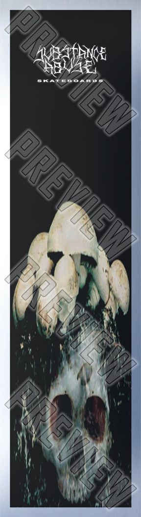 7-3/4 'CHIA-SKULL' Deck  7-3/4 Skateboard Deck 