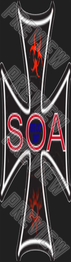 Soa Signature Deck 2 7-3/4 Skateboard Deck 