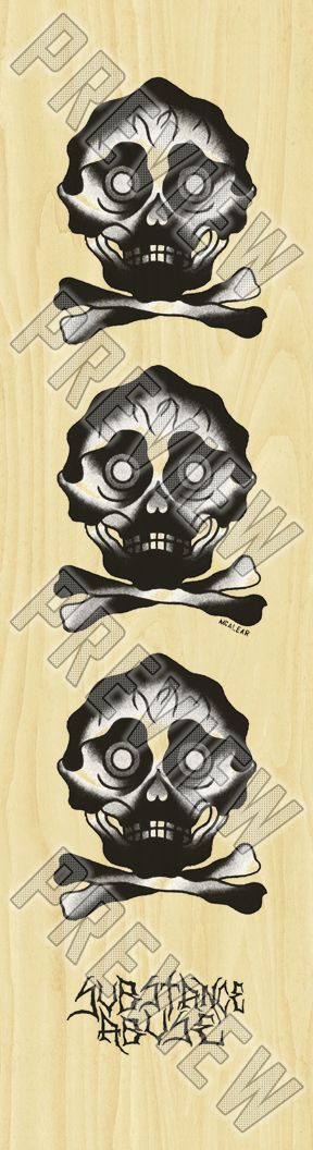 'SKULL' Pool Deck Punk Nose Pool Shape