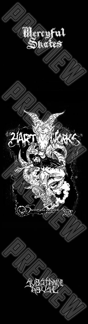 8-1/4 'NIGHT STALKER' Deck 8-1/4 Skateboard Deck
