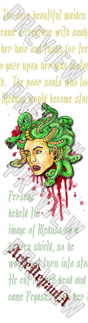 Medusa 8 Inch Park Deck 8 Inch Skateboard Deck