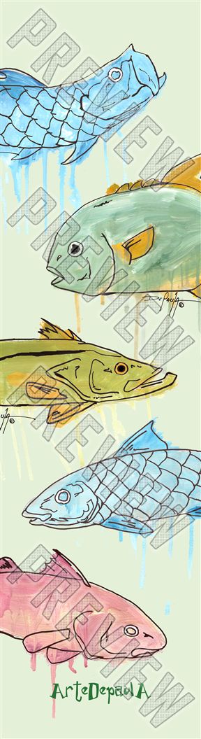 Backcountry Fish Board 7-7/8 Skateboard Deck