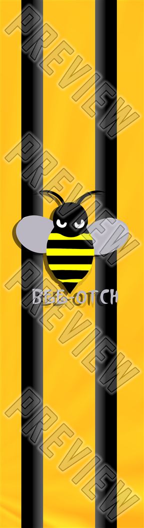 Bee Otch 8 Inch Skateboard Deck