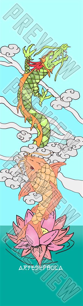 Dragon Transformation 7-1/4 Mini/Kid Skateboard