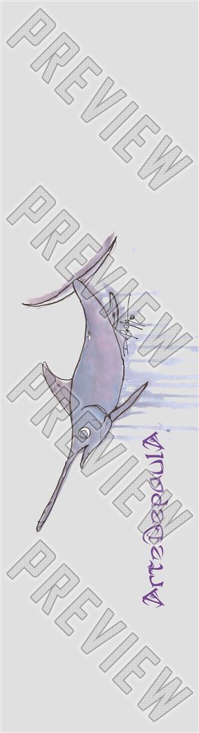 Swordfish 7-7/8 Skateboard Deck 7-7/8 Skateboard Deck
