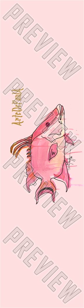 Hogfish Mini/Kid Skateboard Deck 7-1/4 Mini/Kid Skateboard