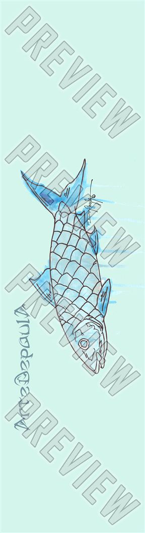 Bonefish 7-7/8 Skateboard Deck 7-7/8 Skateboard Deck
