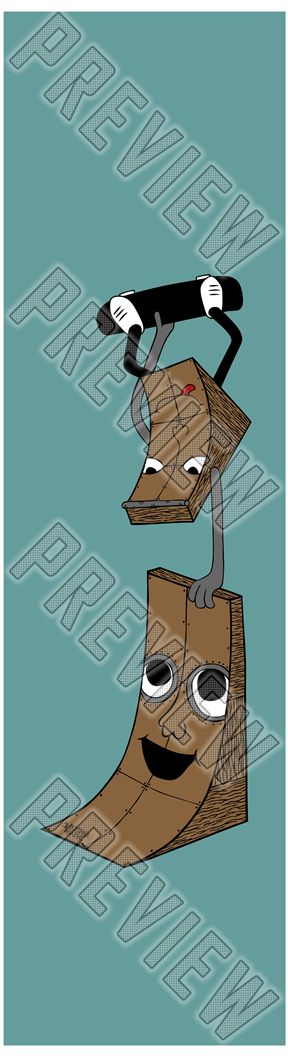 8 Inch 'Handplant' Deck 8 Inch Skateboard Deck