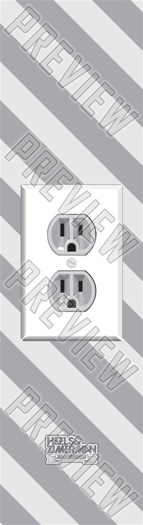 PLUG IT  8 Inch Skateboard Deck