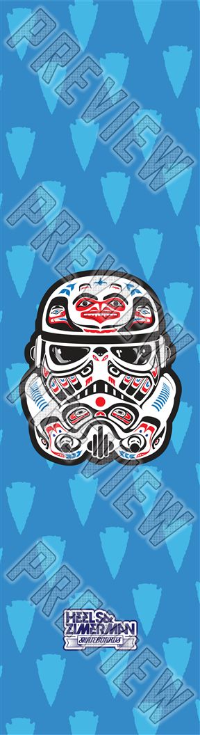 WARRIOR 8 Inch Skateboard Deck