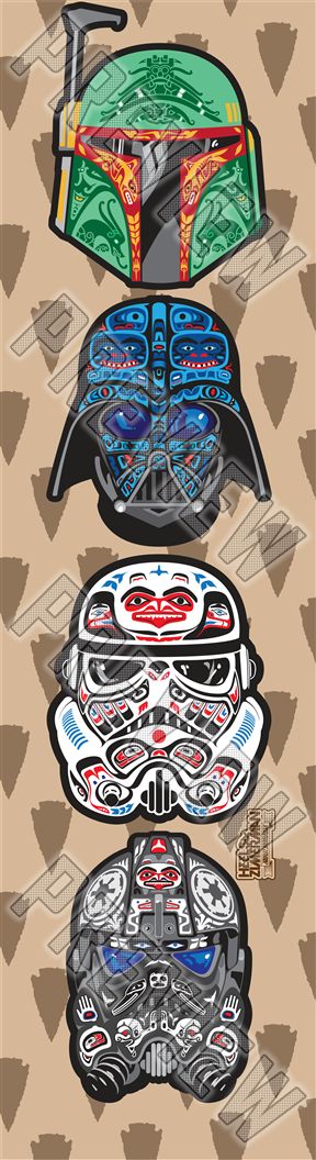 POW-WOW 8 Inch Skateboard Deck