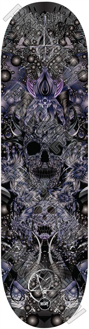 8-1/4 'TRANSCENDENTAL APOCALYPSE' Deck 8-1/4 Skateboard Deck