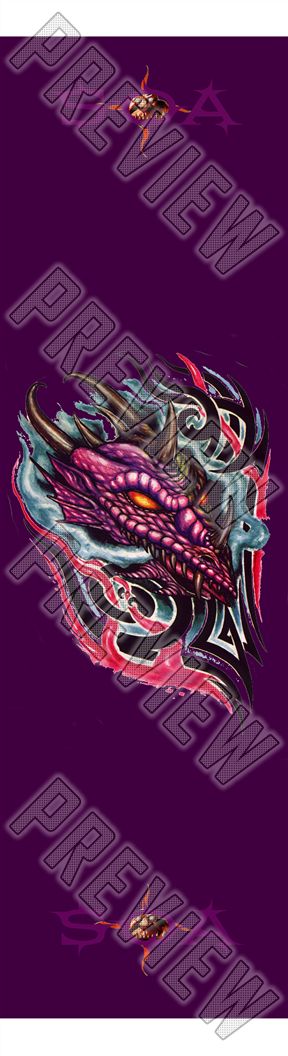 Dragon's Breath 7-3/4 Skateboard Deck 