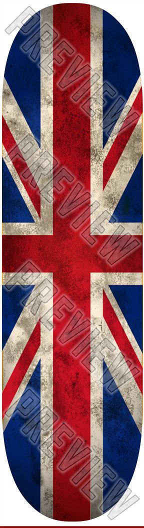 Union Jack 8-1/4 Skateboard Deck