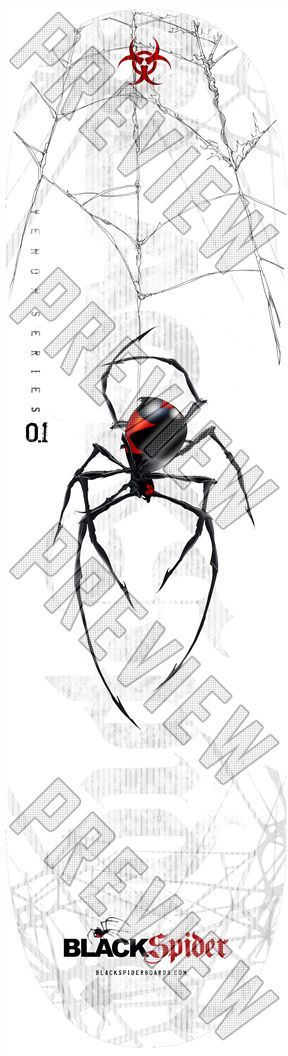 BlackWidow Girl 8-1/4 Skateboard Deck