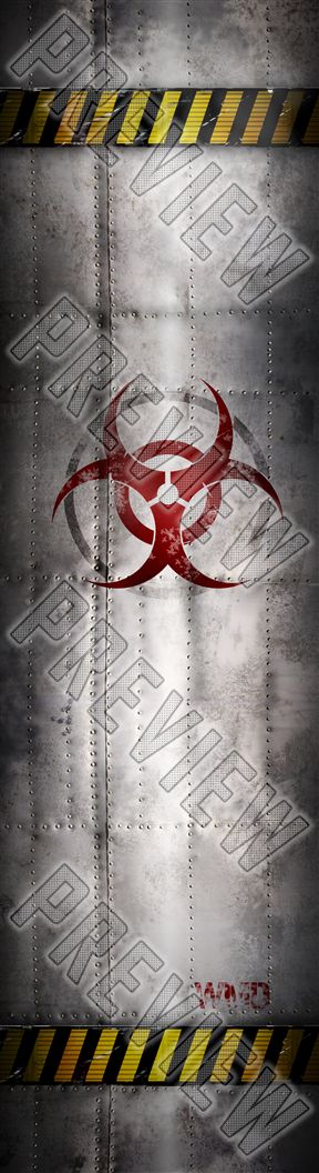 Bio Hazard 8-1/4 Skateboard Deck