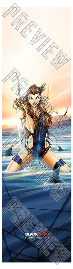Hot Warrior Girl Cruiser Shape