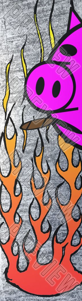 Smoked Pork 8 Inch Skateboard Deck