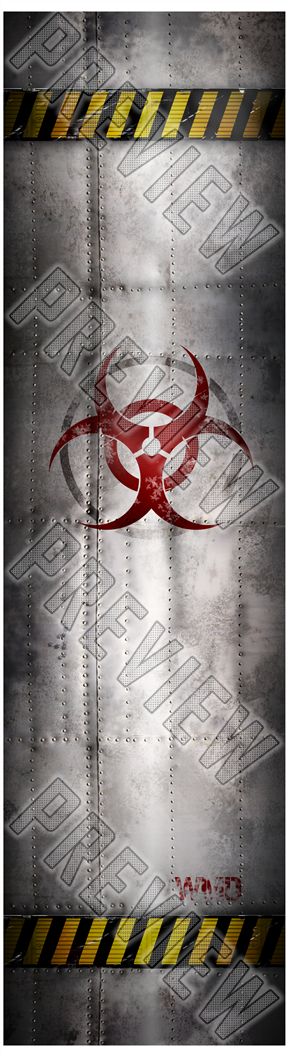 Bio Hazard 7-1/2 Skateboard Deck