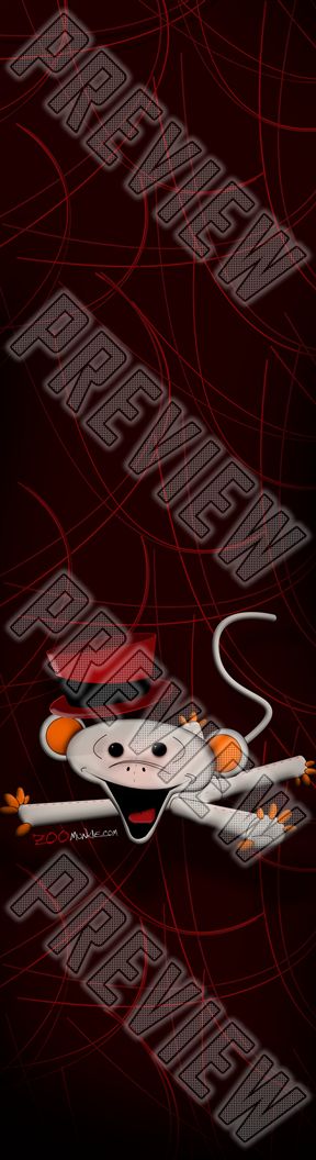 ZOOmunkie.com board v2 8 Inch Skateboard Deck