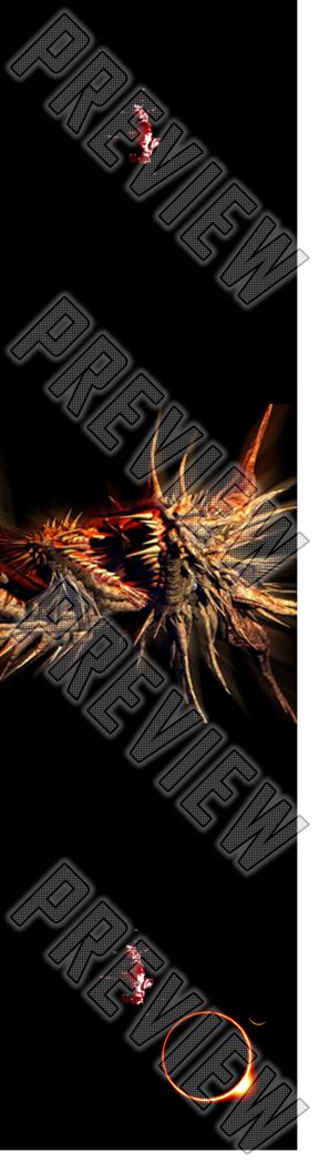 The Dragon Devil 7-3/4 Skateboard Deck 