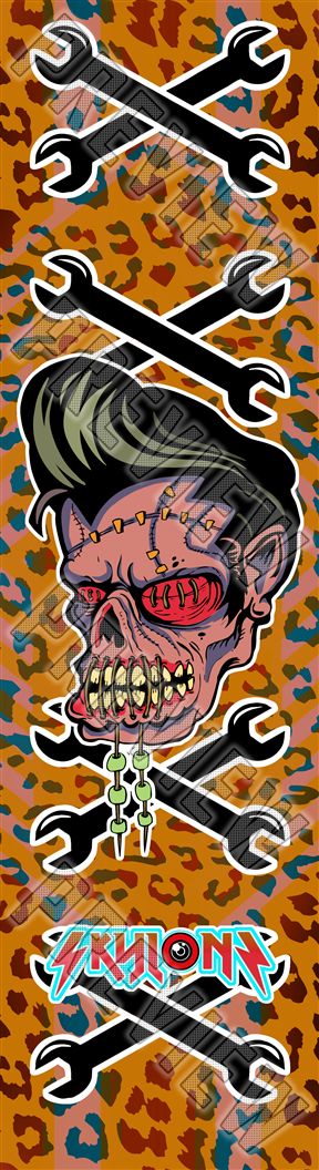 Greasy Orange 7-3/4 Skateboard Deck 