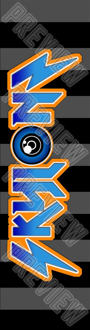 skylonz logo Blue 7-3/4 Skateboard Deck 