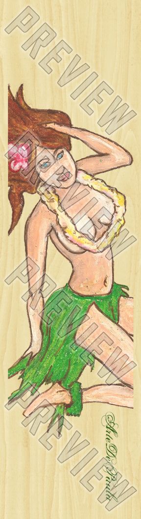 Makanani Hula Girl Longboard Shape Longboard Shape