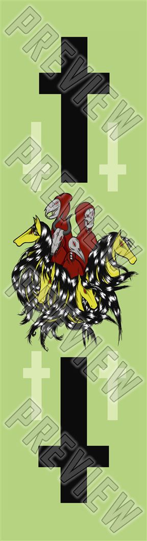 Four Horsemen 8 Inch Skateboard Deck