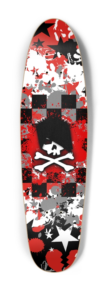 Emo Skull Cruiser Shape