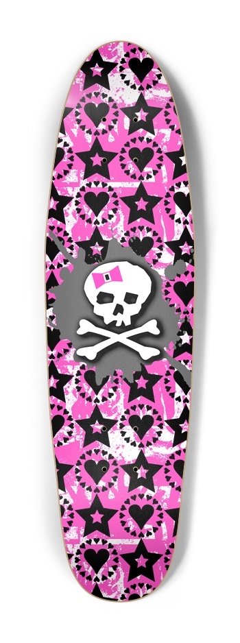 Pink Bow Skull Cruiser Shape