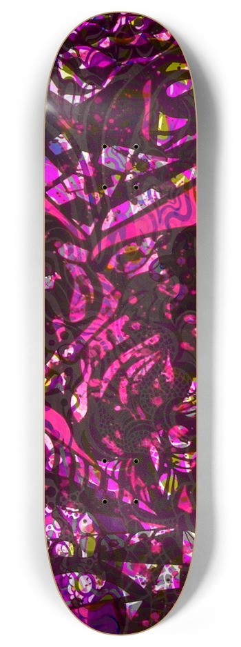 Rock-fetti  8 Inch Skateboard Deck