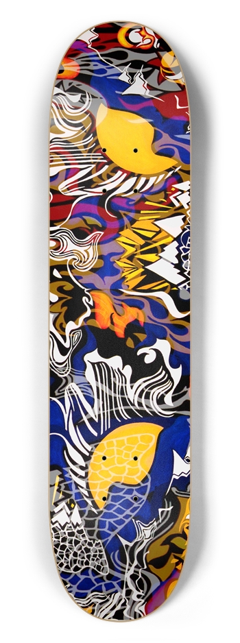 Mountain Love 7-1/2 Skateboard Deck