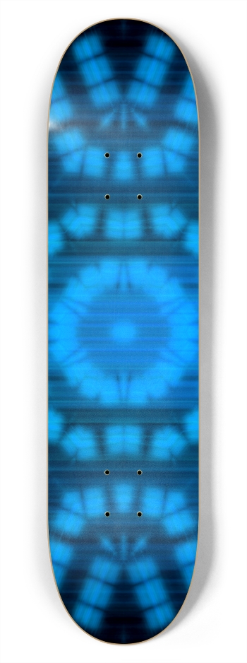 Blueshift: Abstract Art: 7-3/4 Skateboard  Deck 