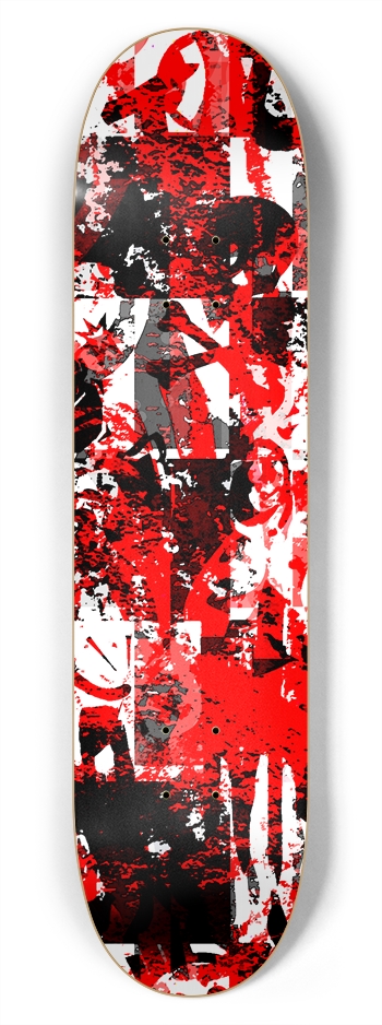gelijktijdig regel Vermaken Red Graffiti 7-3/4 Skateboard Deck 7-3/4 Skateboard Deck by Roseanne Jones  Skateboard Shop