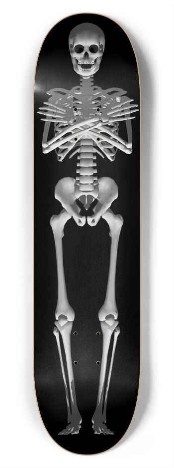 Full Length Skeleton w Transparent Background